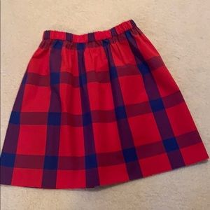 Crew cuts skirt